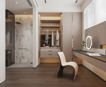 Modern Clothes Storage Area-ID:230041983