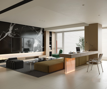 Modern A Living Room-ID:603895903