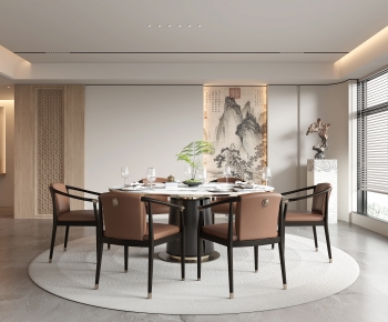 New Chinese Style Dining Room-ID:639034035