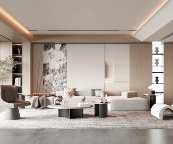 Modern A Living Room-ID:728203061