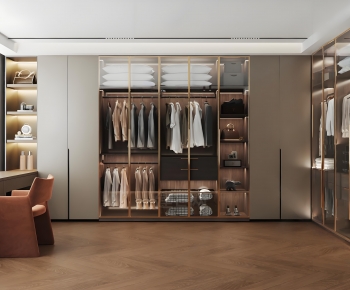 Modern Clothes Storage Area-ID:928003078