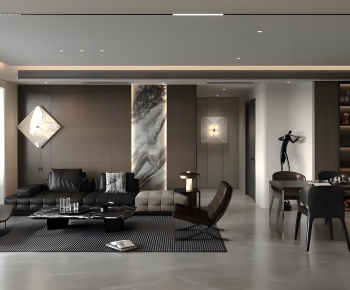 Modern A Living Room-ID:209227094