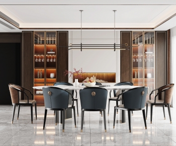 New Chinese Style Dining Room-ID:567014935