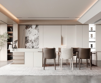 Modern Dining Room-ID:699167015