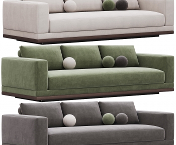 Modern Three-seat Sofa-ID:420449974