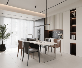 Modern Dining Room-ID:865349826