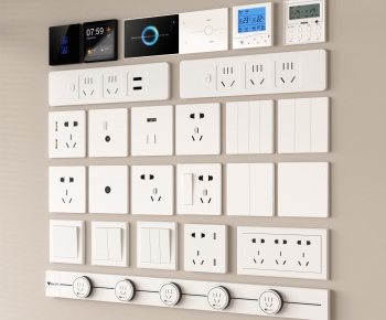 Modern Switch Socket Panel-ID:738493928