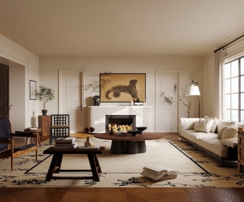 Modern A Living Room-ID:122818956