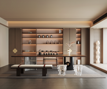 New Chinese Style Tea House-ID:869190933