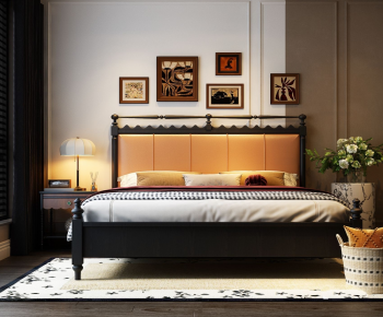 French Style Double Bed-ID:871661902