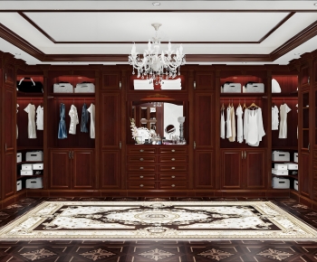 American Style Clothes Storage Area-ID:531658898