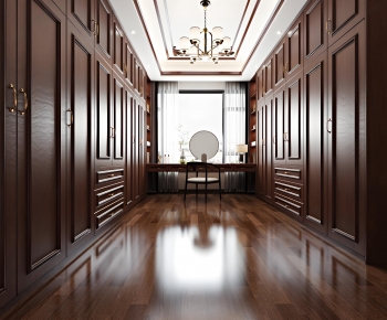 European Style Clothes Storage Area-ID:676843884