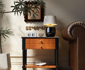 French Style Bedside Cupboard-ID:993809942