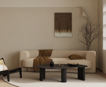 Wabi-sabi Style Sofa Combination-ID:764782919