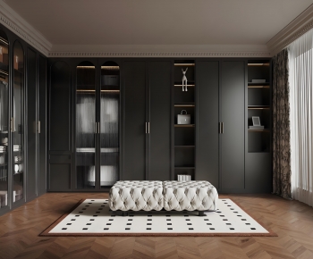 French Style Clothes Storage Area-ID:731731894