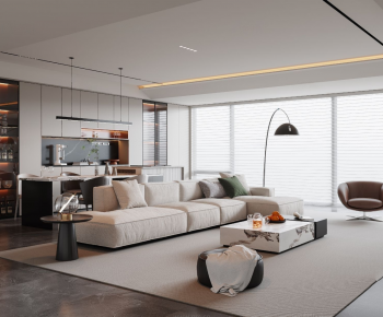 Modern A Living Room-ID:160176994