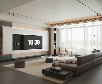 Modern A Living Room-ID:840491062