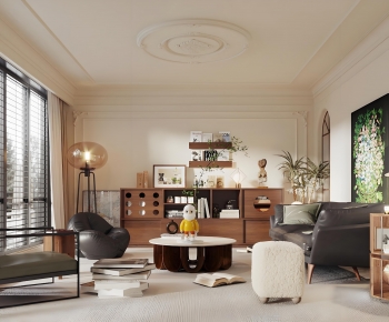 French Style A Living Room-ID:183990968