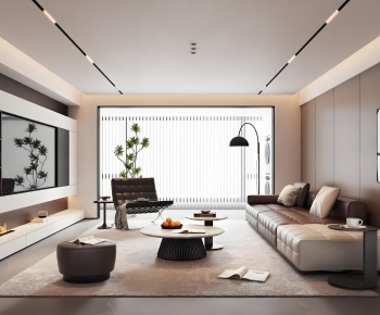 Modern A Living Room-ID:297097925