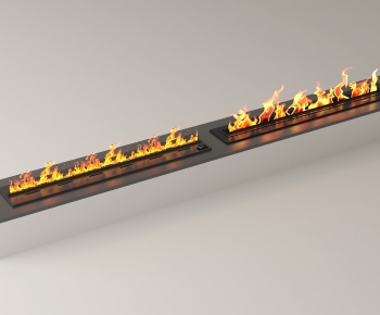 Modern Electronic Fireplace-ID:599701889