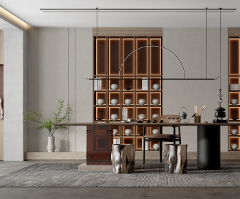 New Chinese Style Tea House-ID:116414073