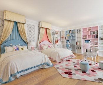 Simple European Style Children's Room-ID:591757068