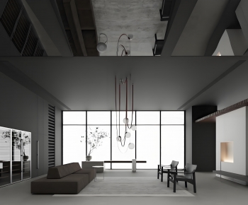 Modern A Living Room-ID:901002885