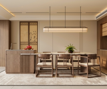 New Chinese Style Dining Room-ID:113928085