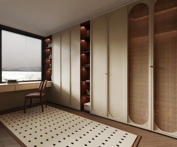 French Style Clothes Storage Area-ID:780659913