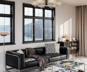 Modern A Living Room-ID:900918019