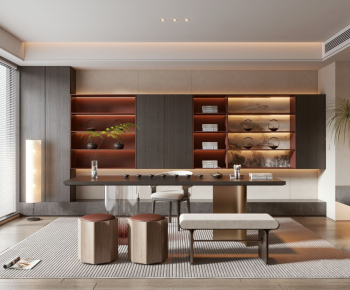 New Chinese Style Tea House-ID:372534048