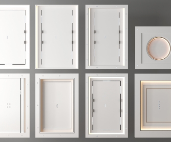 Modern Suspended Ceiling-ID:749937068