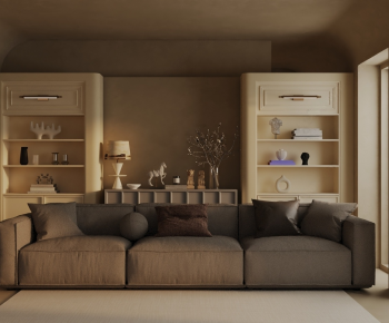 Wabi-sabi Style A Living Room-ID:637182953