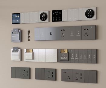 Modern Switch Socket Panel-ID:948971032