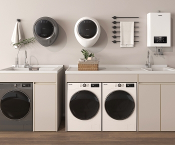 Modern Laundry Cabinet-ID:542397021