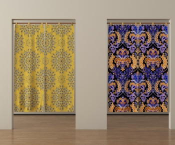 Modern Door Curtain-ID:323519955
