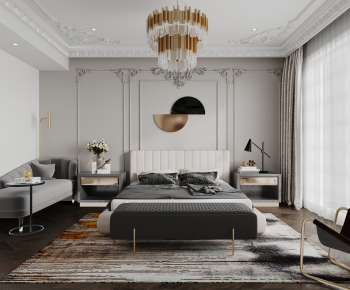 French Style Bedroom-ID:864123113