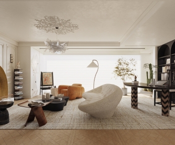 French Style A Living Room-ID:938755997