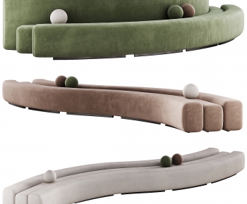 Modern Curved Sofa-ID:813551907