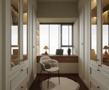 French Style Clothes Storage Area-ID:892806057