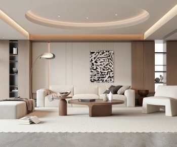 Modern A Living Room-ID:588064915