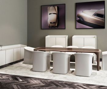 Modern Dining Table And Chairs-ID:643146049