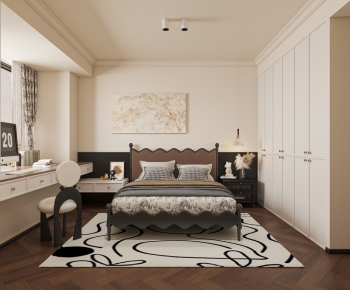 French Style Bedroom-ID:693049913