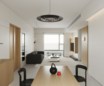 Modern A Living Room-ID:735142954