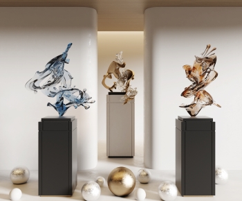 New Chinese Style Sculpture-ID:127639886