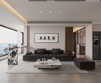 Modern A Living Room-ID:629493955