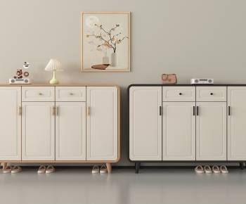 Nordic Style Shoe Cabinet-ID:813219076