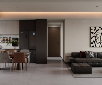 Modern A Living Room-ID:981889965