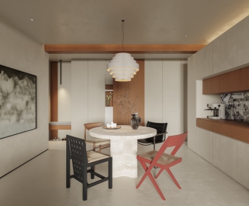 Modern Dining Room-ID:887000085