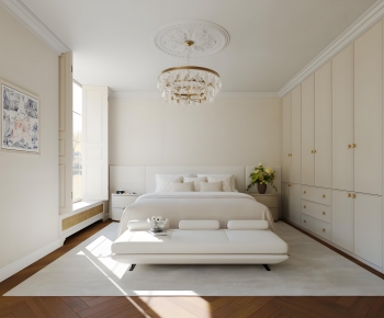 French Style Bedroom-ID:206698894